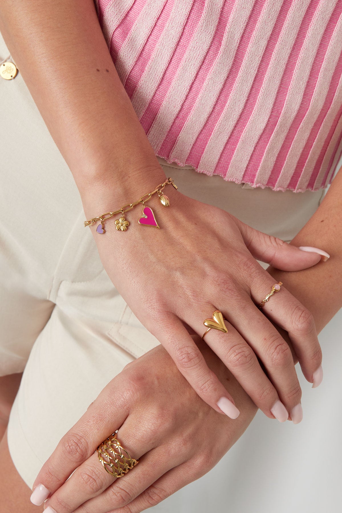 Bedelarmband colorful day