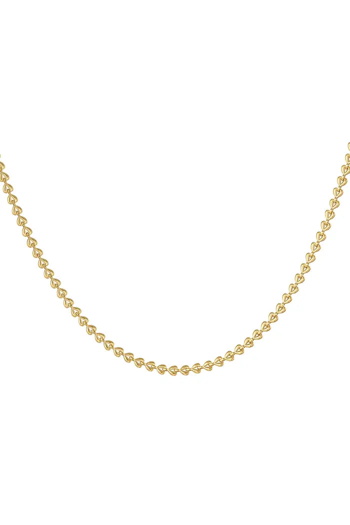 Ketting aaneengesloten hartjes