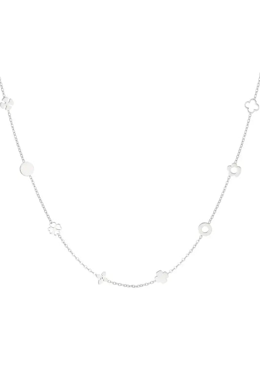 Ketting klaver bedels