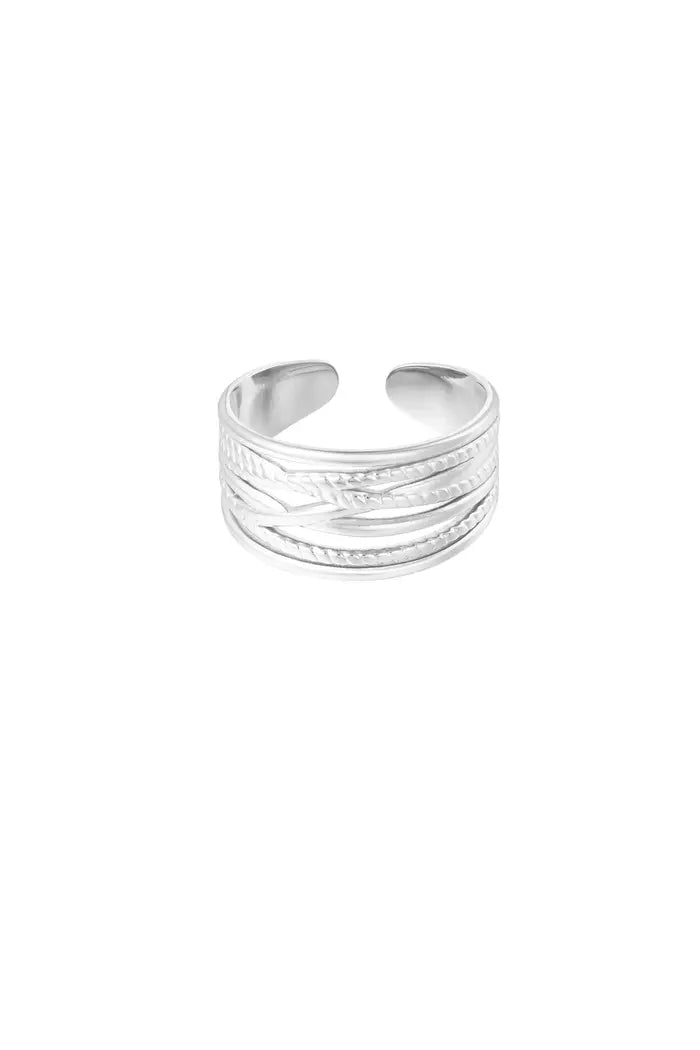 Ring verschillende laagjes