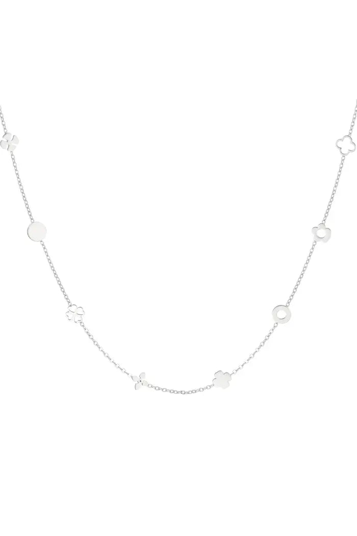 Ketting klaver bedels