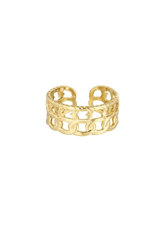 Ring schakel/sterretjes
